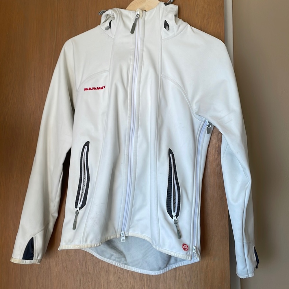 White Mammut Ski Shell - image 1